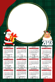 Calendário Natal 2023  Facicolor Encadernadora de Álbuns e Impressão